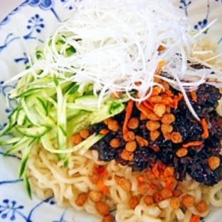 豆腐そぼろの韓国ジャジャ麺
